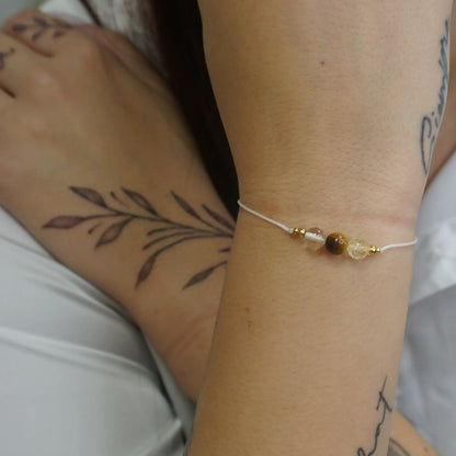 Heilsteinarmband Elyra – Aufbruch & Stärke