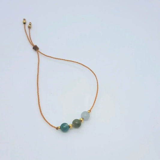 Heilsteinarmband Novara – Vertrauen & Gelassenheit