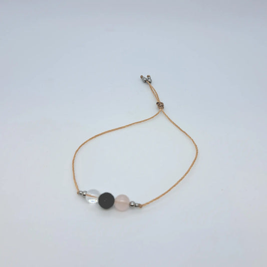 Heilsteinarmband Nerida – Erdung & Balance